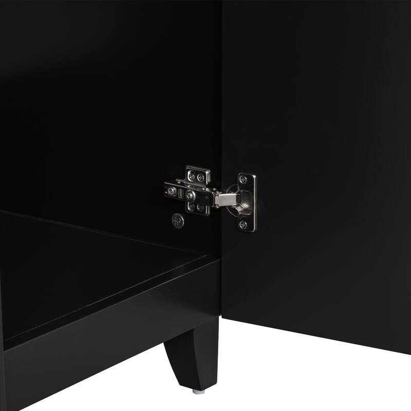 24" Single Sink Bathroom Vanity Cabinet with Ceramic Top