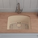 preview thumbnail 2 of 5, Lexicon Platinum 2321D Quartz Composite Single Bowl Kitchen Sink