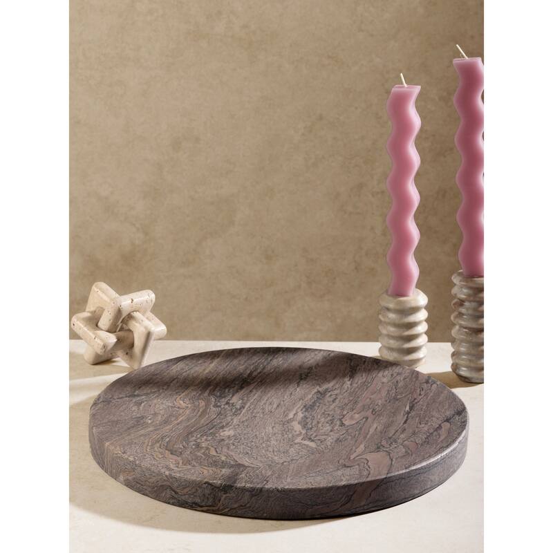 Ikoy Brown Onyx Tray - Large