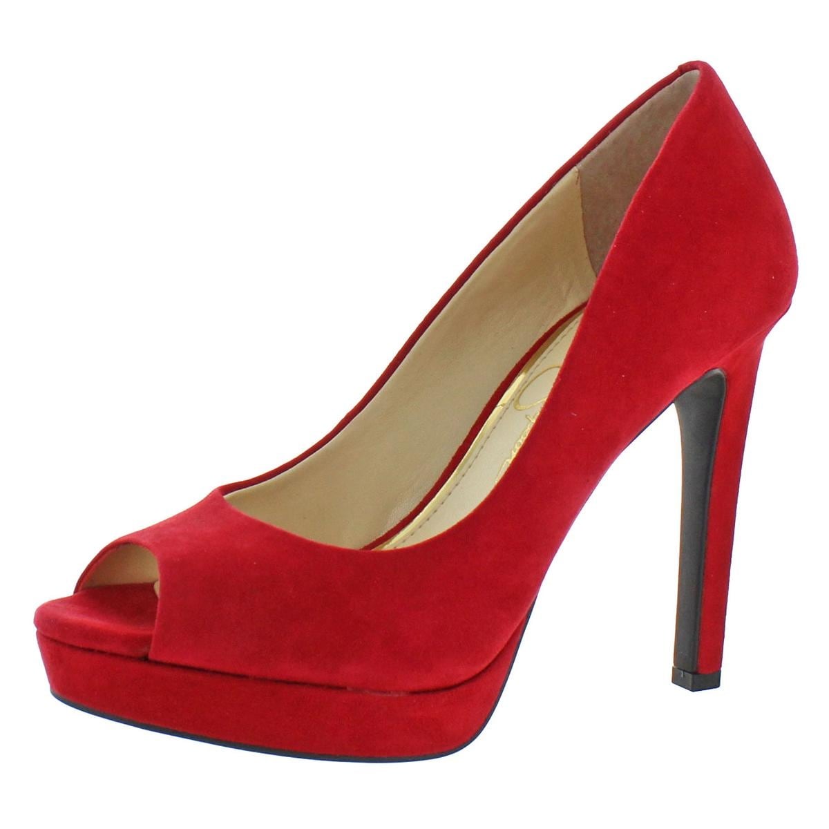 red dressy heels