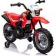 preview thumbnail 18 of 16, Licensed Honda 6V Kids Electric Motorcycle, Battery-Powered Ride-On with Detachable Training Wheels for Young Riders
