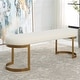 preview thumbnail 6 of 4, Uttermost 23757 Infinity 60" Wide Bench