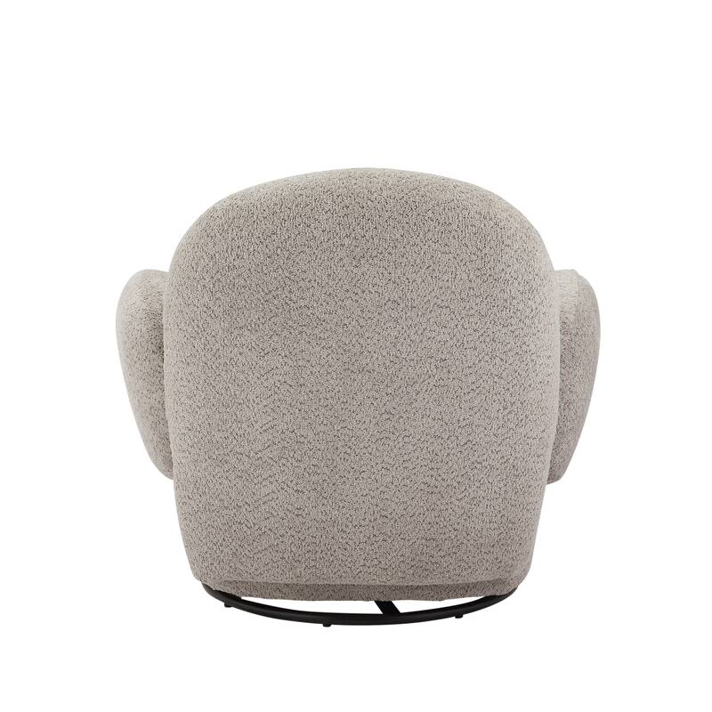 Swivel Lounge Chair with 360° Rotation