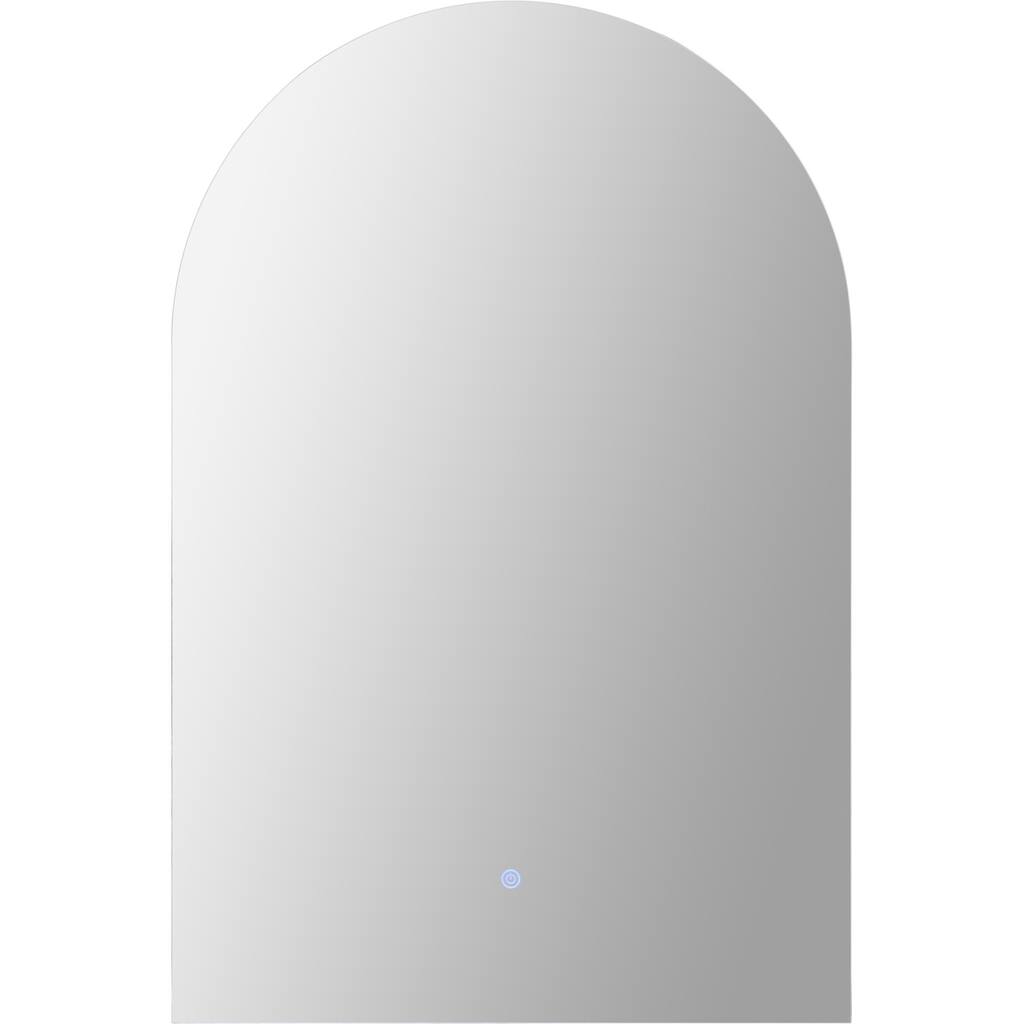 LED Lighted Arch Rectangular Wall Mirror - 36" - Clear