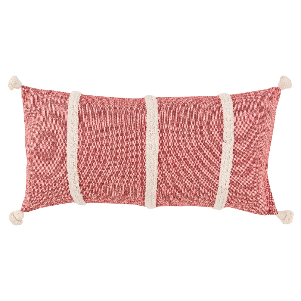 Red 2025 farmhouse pillows