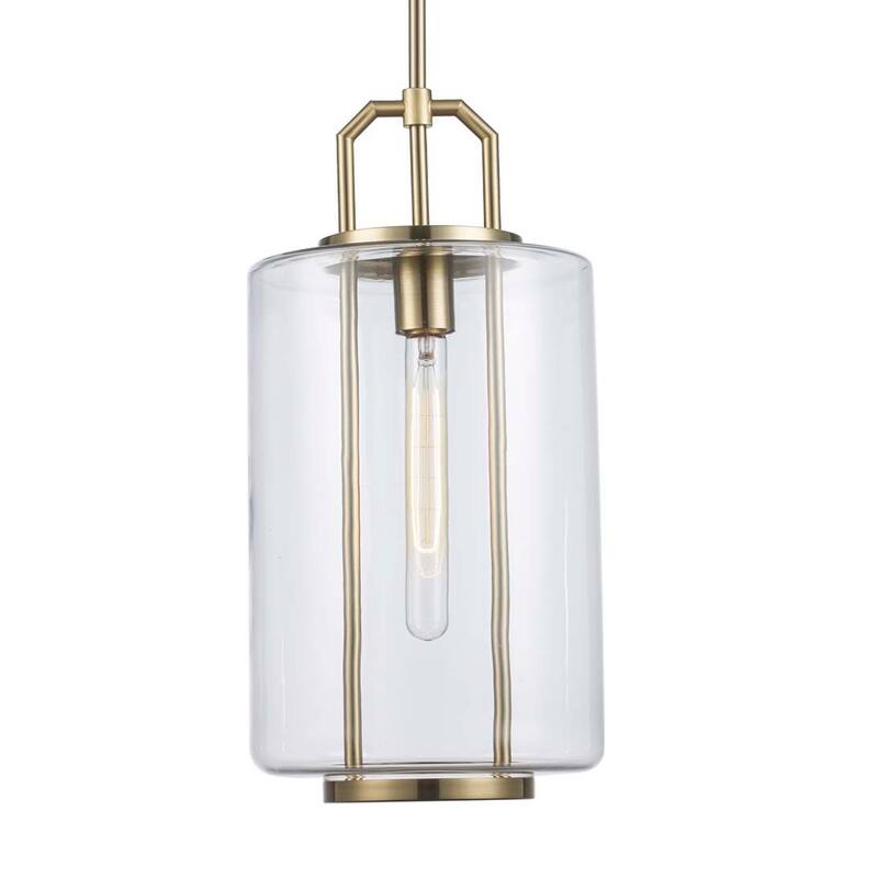 Trans Globe Lighting PND-2235 Regalia 9" Wide Mini Pendant - Antique Gold