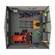 preview thumbnail 6 of 9, Lifetime Storage Building (11' x 11')