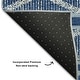 preview thumbnail 20 of 143, Premium Washable Super Soft Geo Diamonds Mayfield Rug