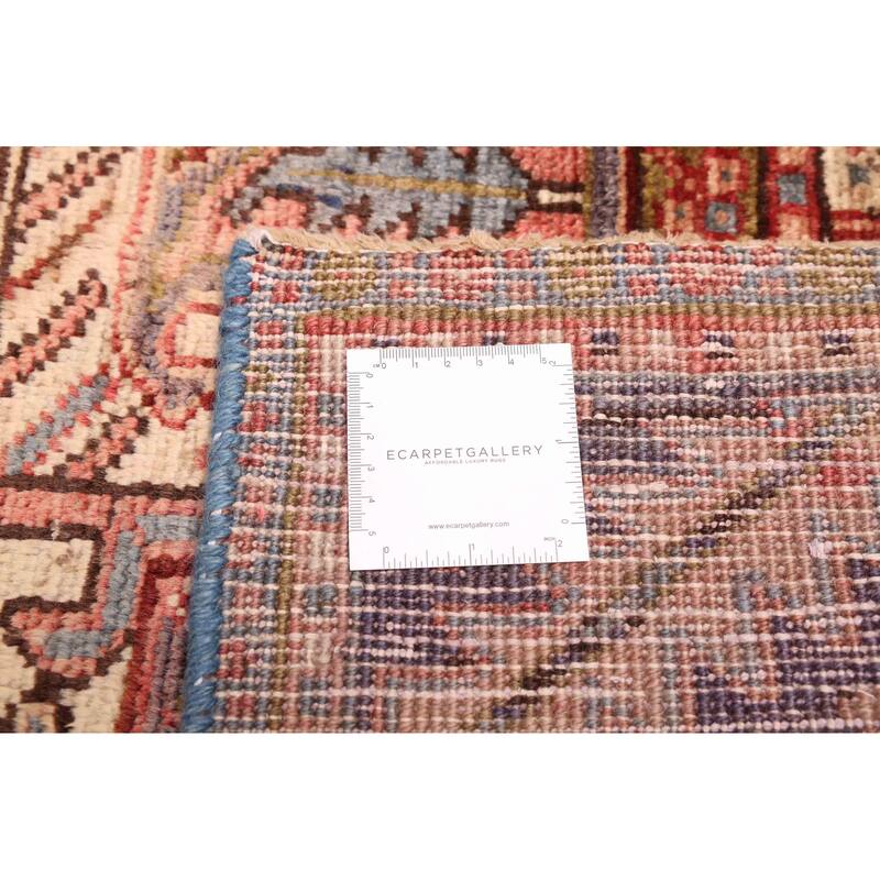 ECARPETGALLERY Hand-knotted Sarabi Red Wool Rug - 9'4 x 13'0