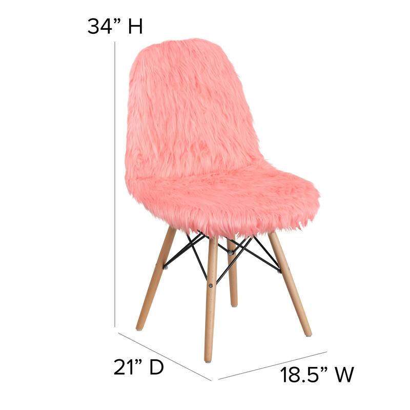 Shaggy Dog Accent Chair - Dorm Chair