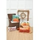 preview thumbnail 3 of 7, Happy Thanksgiving Hooked Throw Pillow