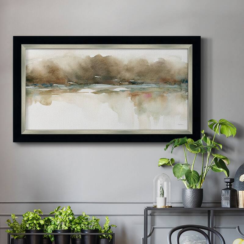 Softer Reflections Premium Framed Canvas- Ready to Hang