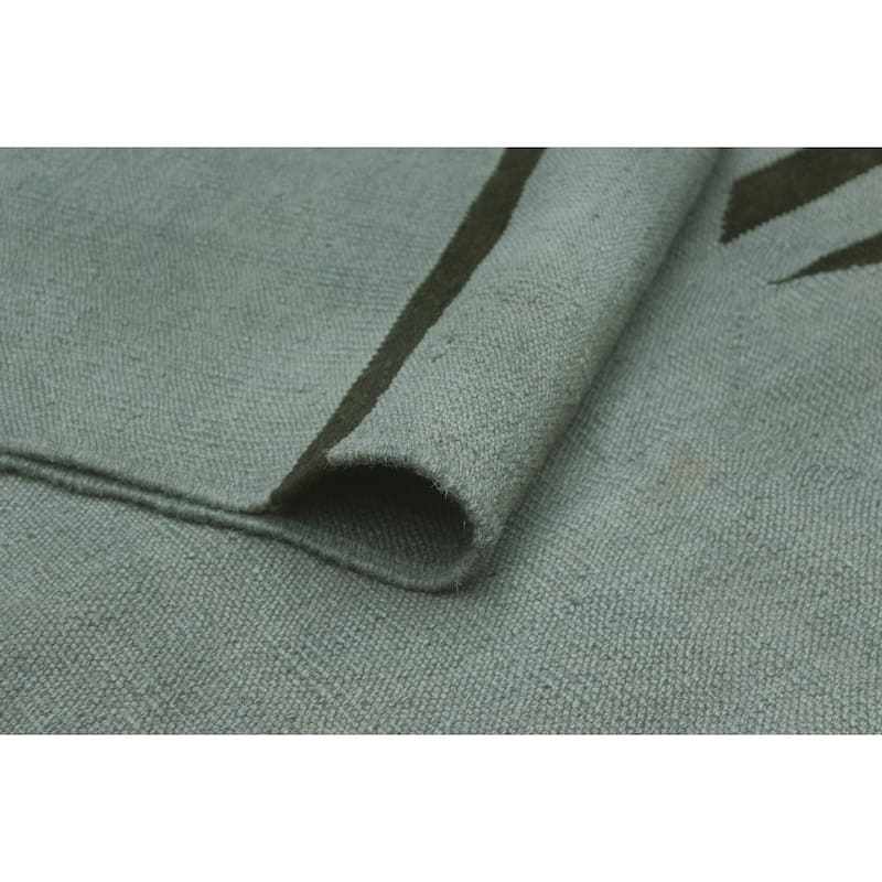 Winchester Flatweave Briggere Grey/Charcoal Rug - 6'4" x 9'6"