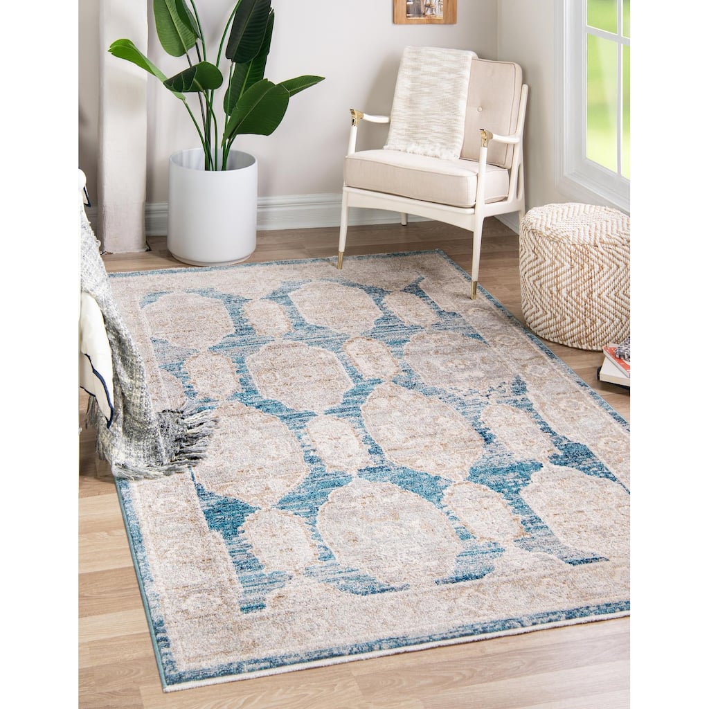 Traditional Nixa Collection Area Rug