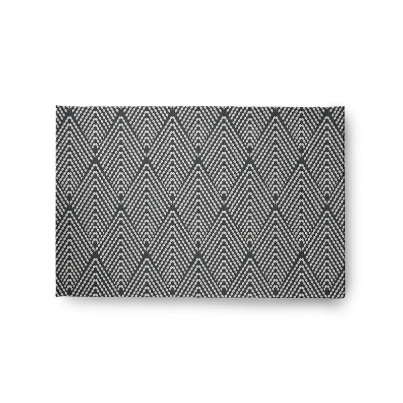 Lifeflor Diamond Spring Chenille Rug - 2' x 3' - Pepper
