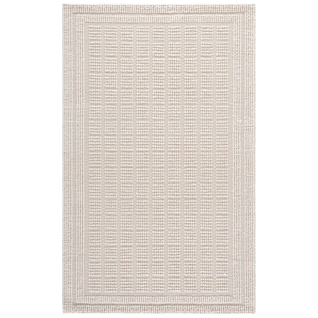 SAFAVIEH Handmade Natura Mysie Raised Textured Wool Blend Rug