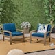 Option Grey Finish + Dark Teal Cushion