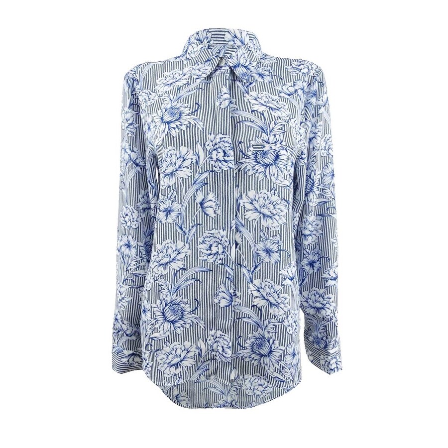 Shop Inc International Concepts Women S Printed Shirt M