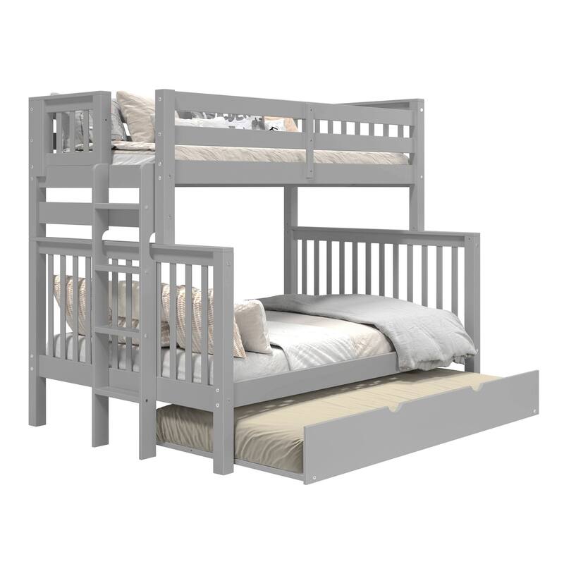Taylor & Olive Trillium Twin over Full Bunk Bed Ladder, Twin Trundle