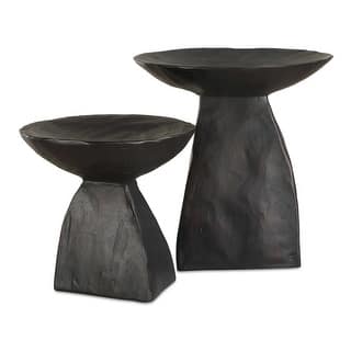 Uttermost Shadow Pedestal Bowls Set/2