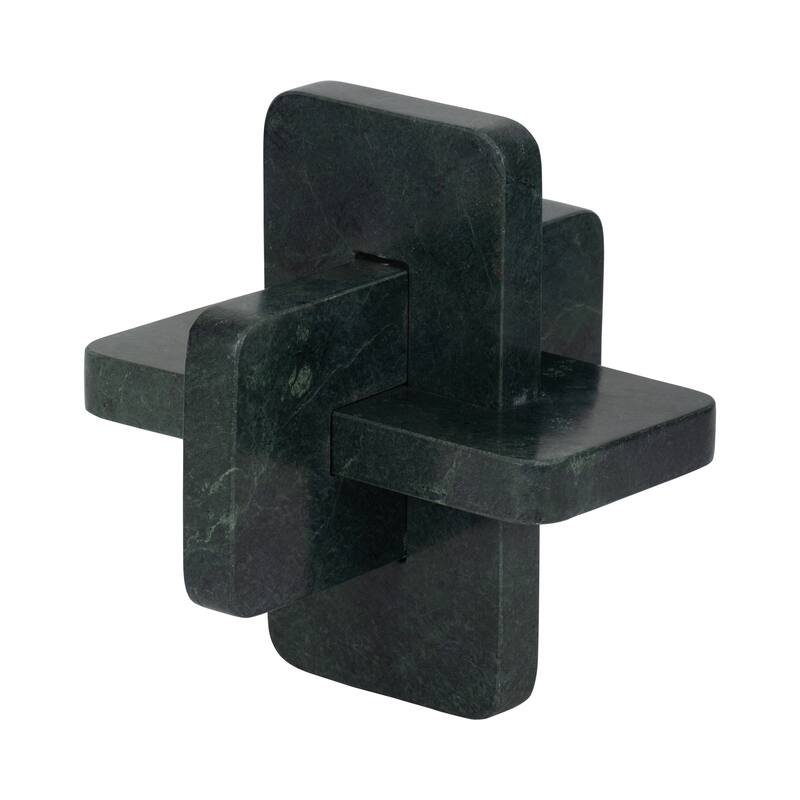 Sagebrook Home Dimora Green Marble Knots, Ideal Home Accent