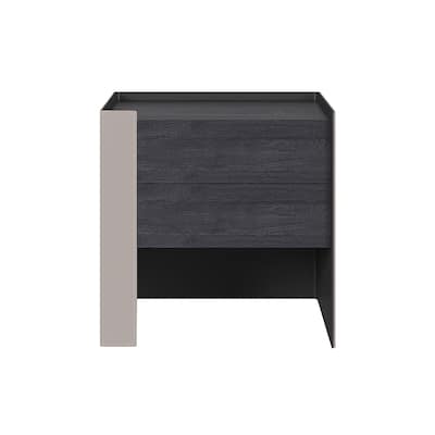 2-Drawer Wooden Nightstand
