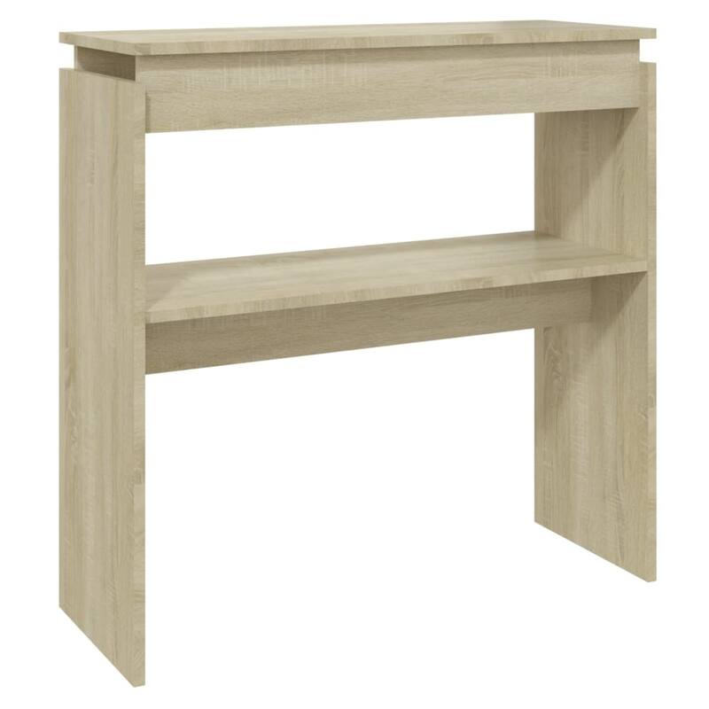vidaXL Console Table Entryway Table Hallway Narrow Side Table Engineered Wood - 31.5"x11.8"x31.5"