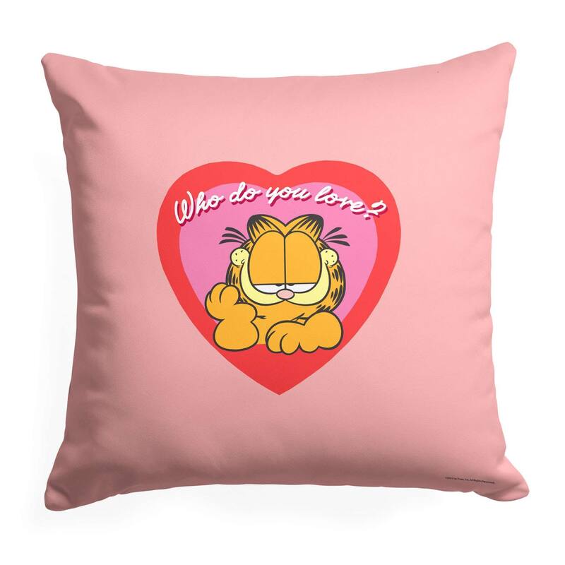 Nickelodeon Garfield Garf Love 18 Inch Throw Pillow