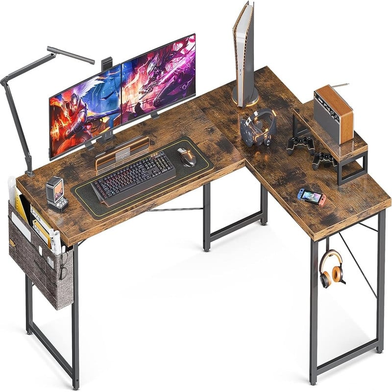 59" Computer Corner Desk - Vintage