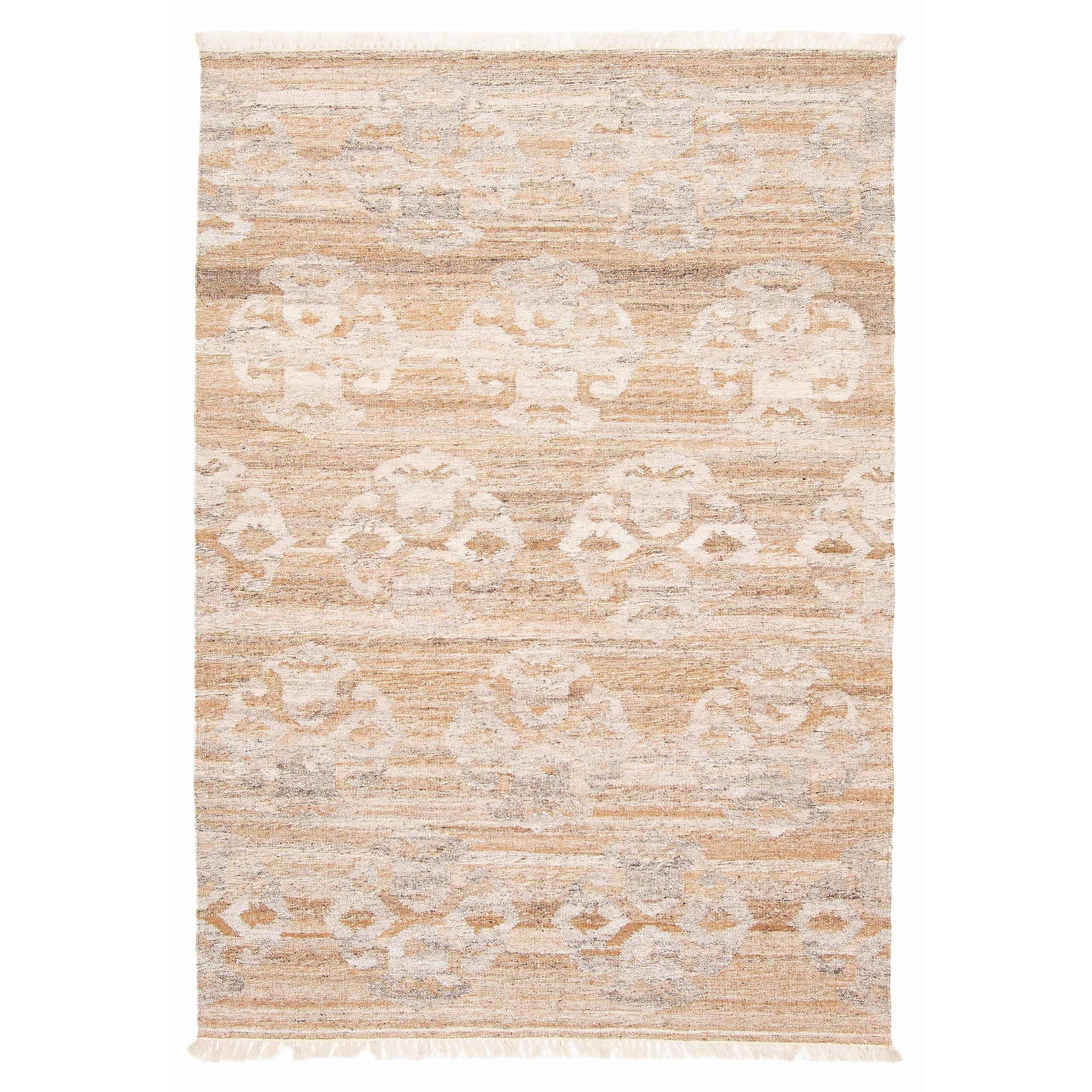 ECARPETGALLERY Flat-Weave Ankara FW Brown Wool Kilim - 5'3 x 8'0