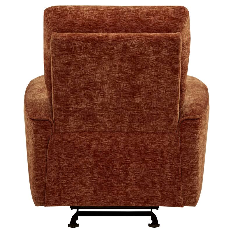 Navarro Chenille Upholstered Glider Recliner