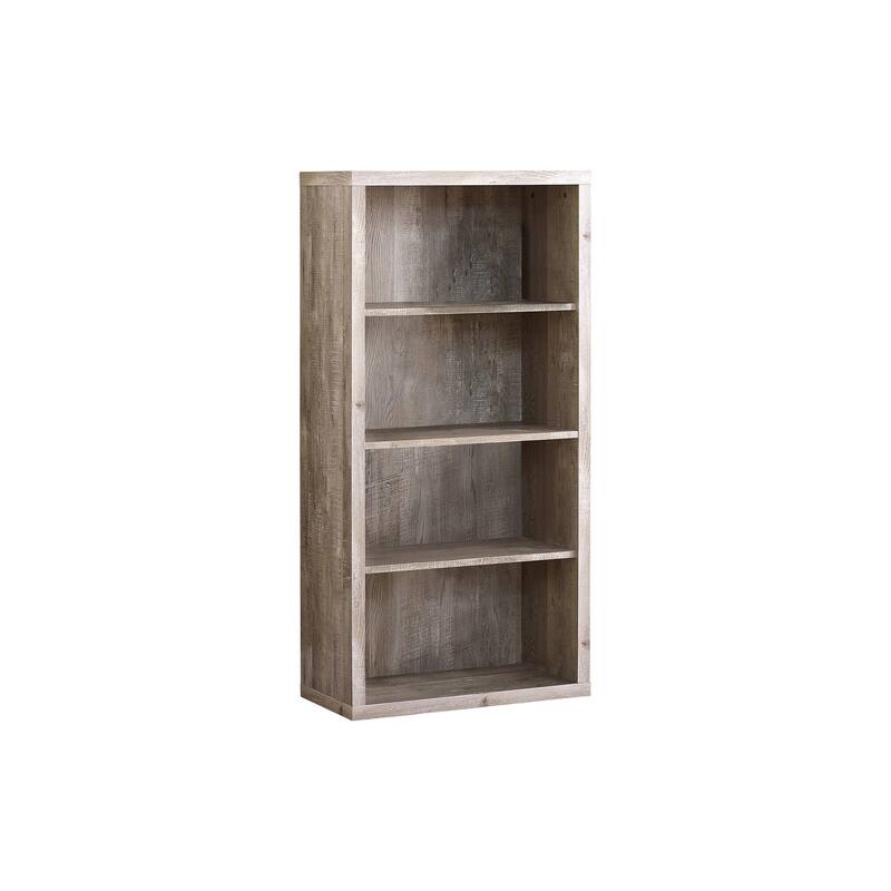 Bookshelf, Bookcase, Etagere, 5 Tier, 48"h, Office, Bedroom, Laminate, Contemporary, Modern