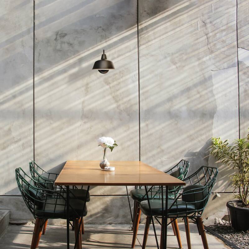 Design House Mason Single Light Open Bottom Outdoor Wall Sconce