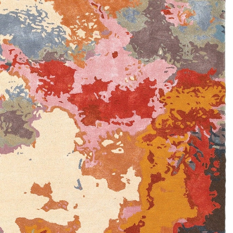 HomeRootsAbstract Industrial Rectangle Area Rug