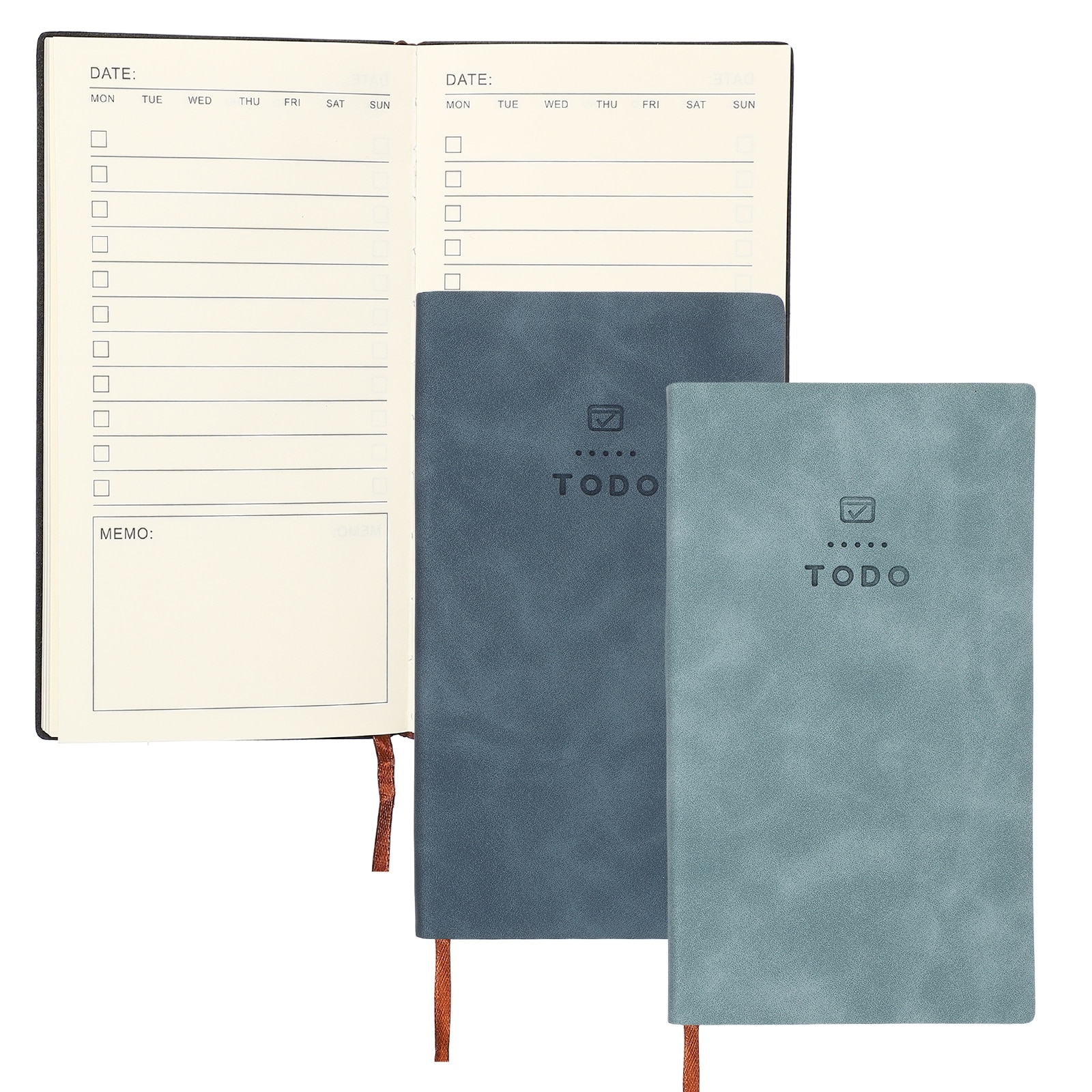 Planner Notebooks, Undated to Do List Daily Weekly Monthly Goals Tracker Pocket Notebook