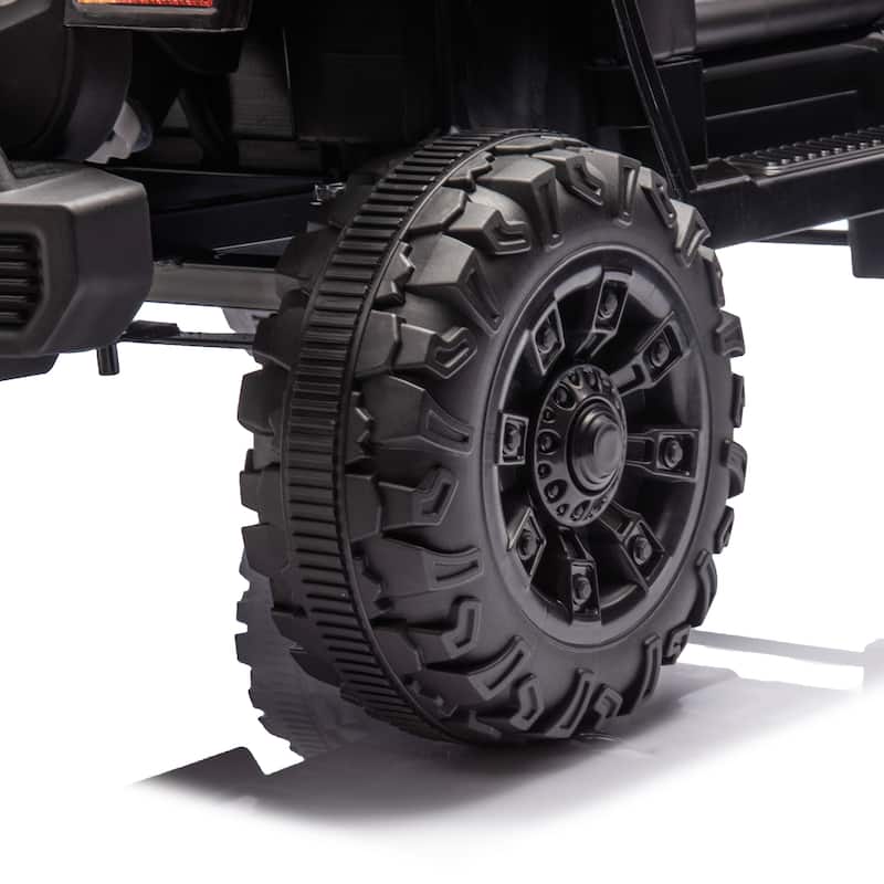 12V Ride-On Car for Kids with Remote Control, Four-Wheel Suspension, Music, Bluetooth, and MP3 for Ages 2-4