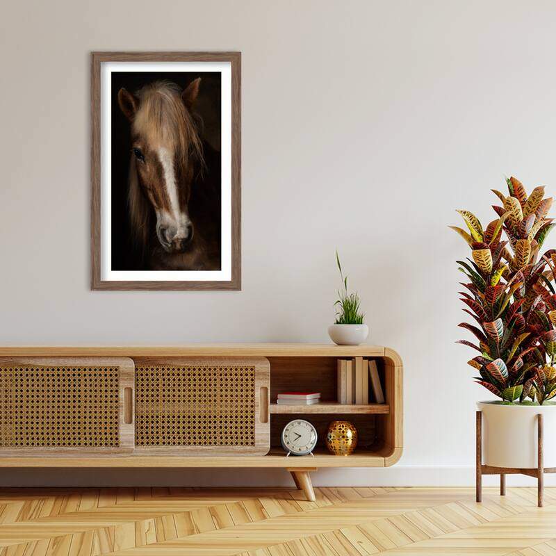 Sapience by Martine Benezech Wood Framed Wall Art Print