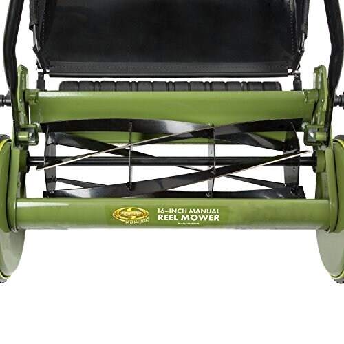 Sun Joe MJ500M Manual Reel Mower w/ Grass Catcher