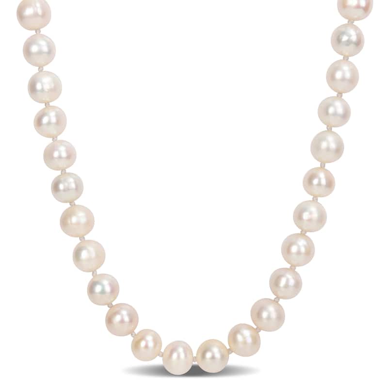 Miadora 7.5-8mm Cultured Freshwater Pearl Strand Necklace