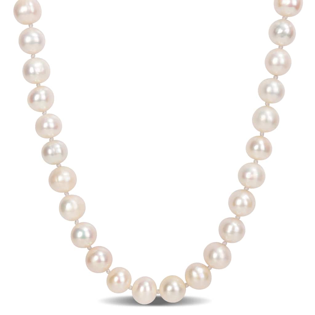 Miadora 7.5-8mm Cultured Freshwater Pearl Strand Necklace