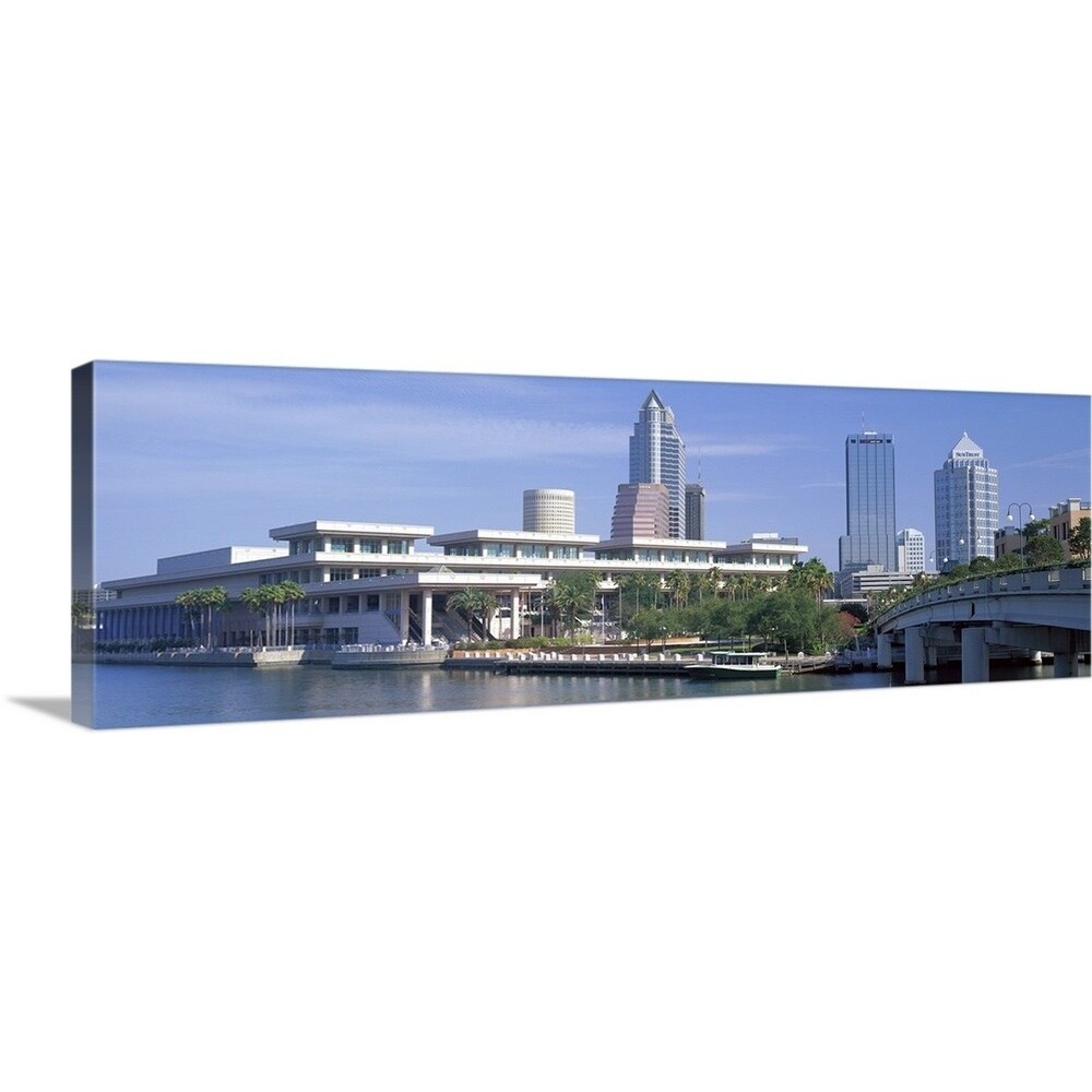 Shop Tampa Convention Center Skyline Tampa Fl Canvas Wall Art