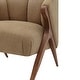 preview thumbnail 16 of 15, NPD Furniture Florence Vintage Mid Century Low profile Accent Chair
