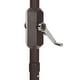 preview thumbnail 21 of 34, SAFAVIEH Milan 9ft Round Outdoor Patio Umbrella with Fringe Trim - UV Resistant, Crank Lift & Button Tilt