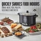 preview thumbnail 2 of 8, Weston 2-in-1 Indoor Smoker & 6 Quart Slow Cooker with Party Dipper