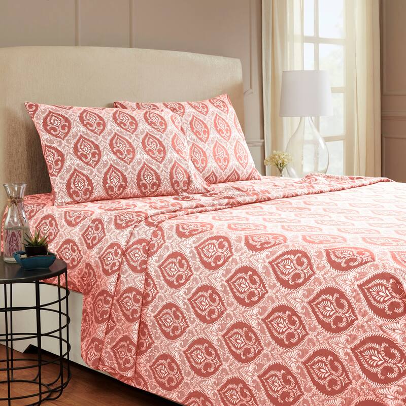 Superior Delevingne Fleur-de-Lis Deep Pocket Sheet Set
