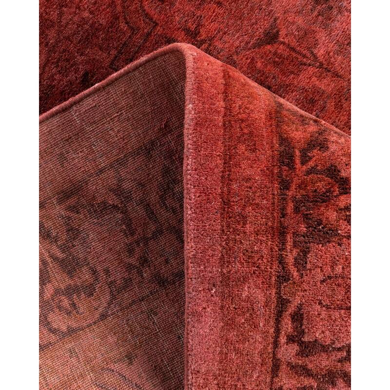 Fine Vibrance One-of-a-Kind Hand-Knotted Area Rug - Pink, 3' 3" x 4' 10" - 3' 3" x 4' 10"