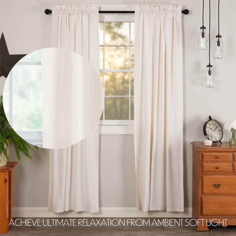 Simple Life Flax Panel Set - Panel 84x40 - Panel 84x40 - Light Creme