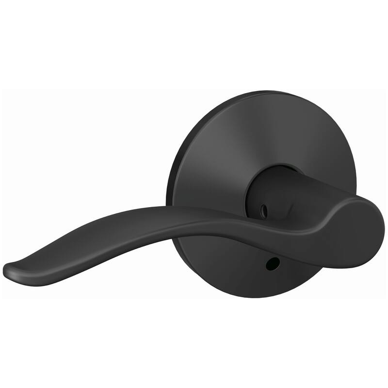 Schlage Custom Pennant Non-Turning Two-Sided Dummy Door Lever Set with