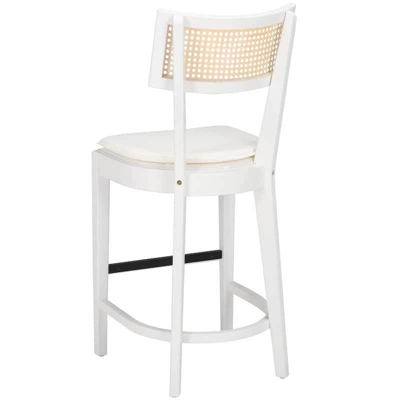 SAFAVIEH Nana 27-inch Counter Stool - 18.5 In. W x 20.6 In. D x 42.7 In. H - 19Wx21Dx43H