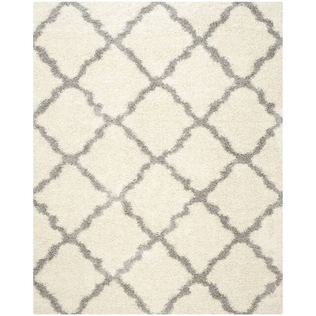 SAFAVIEH Dallas Shag Giusy Trellis 1.5-inch Thick Rug